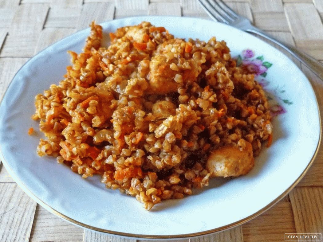Гречка С Курицей Рецепт С Фото